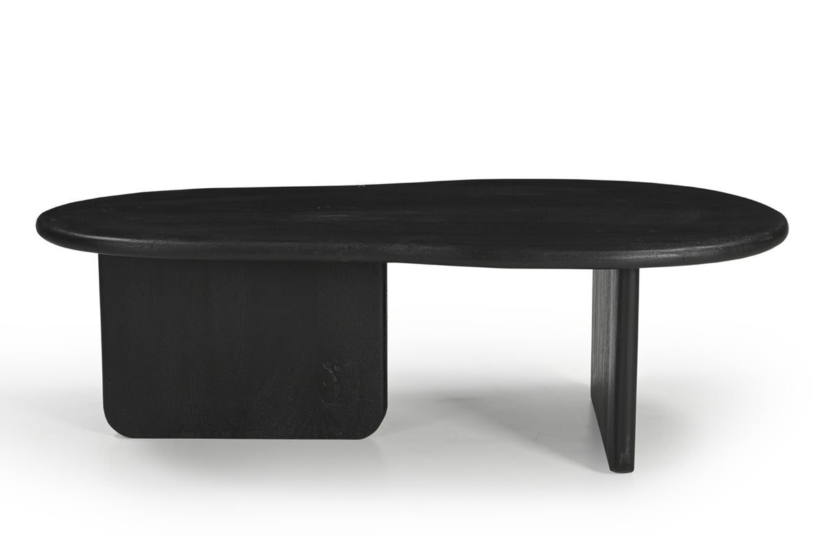 Giga Meubel Salontafel Sira - Organisch - Mangohout - 130cm