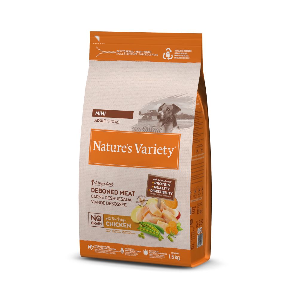 Nature's Variety No Grain Mini Adult Free-Range Chicken