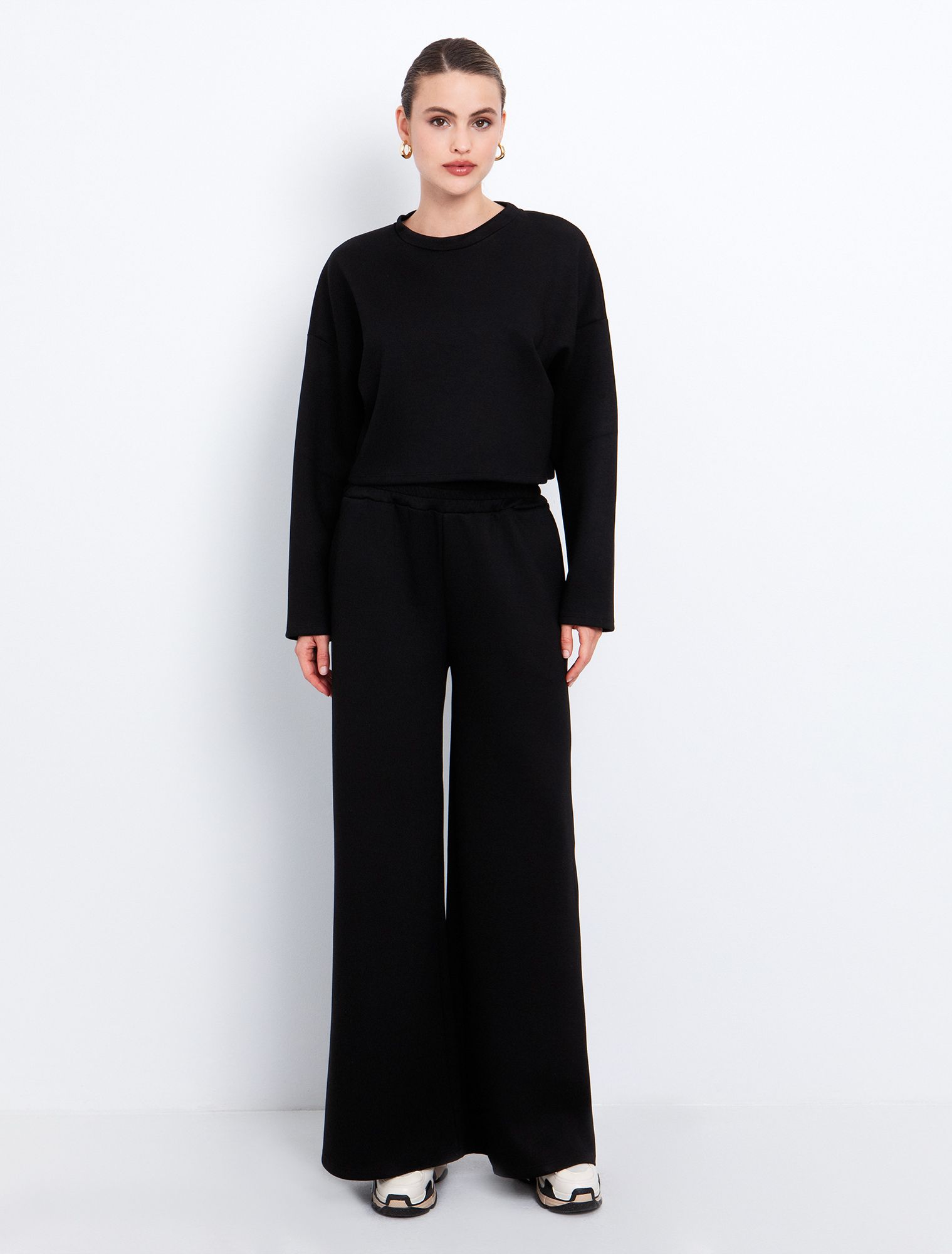 Φούτερ σε ριχτή γραμμή