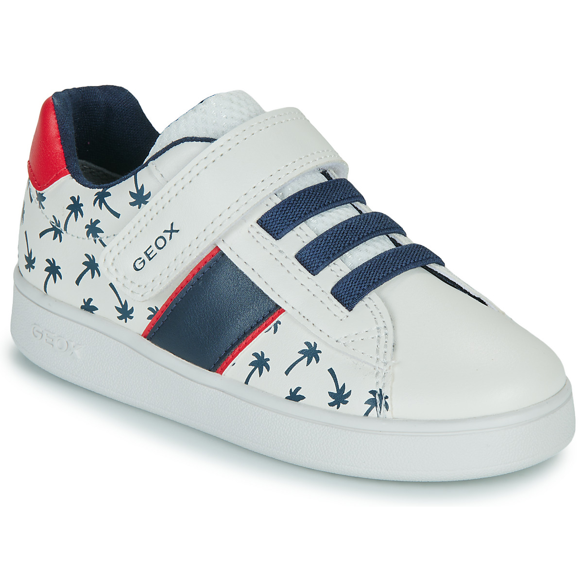 Geox - B ECLYPER BOY - White / Marine / Red