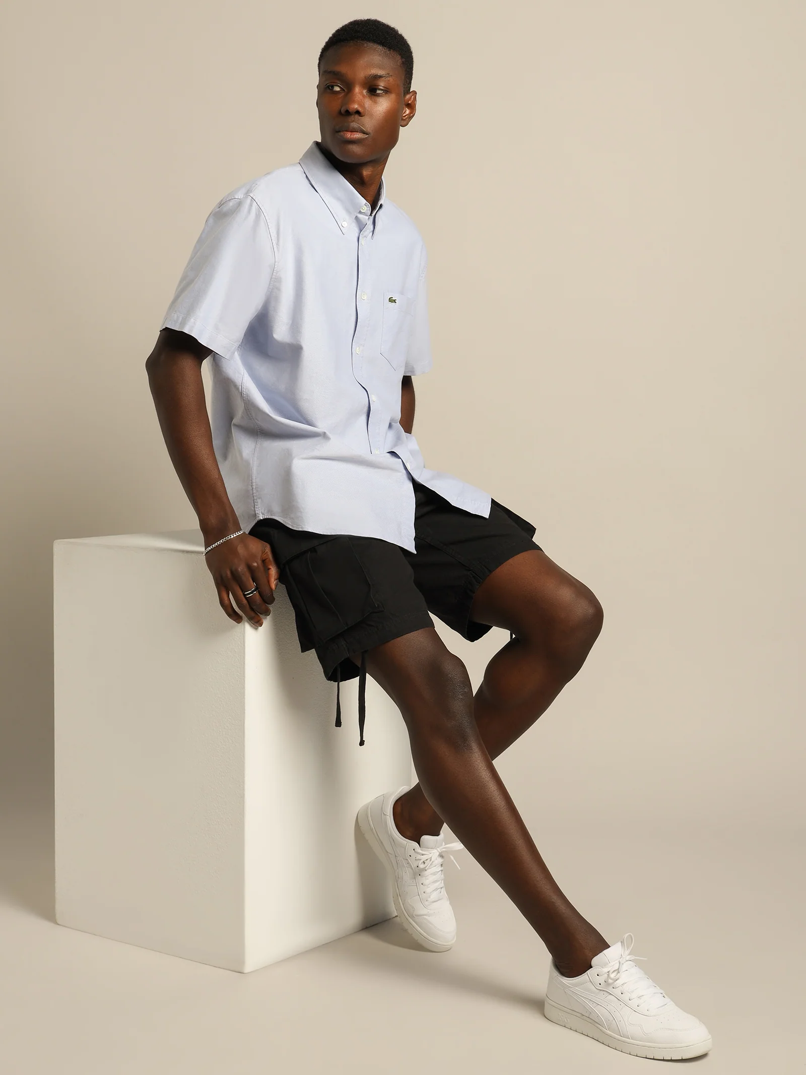 Short Sleeve Oxford Shirt