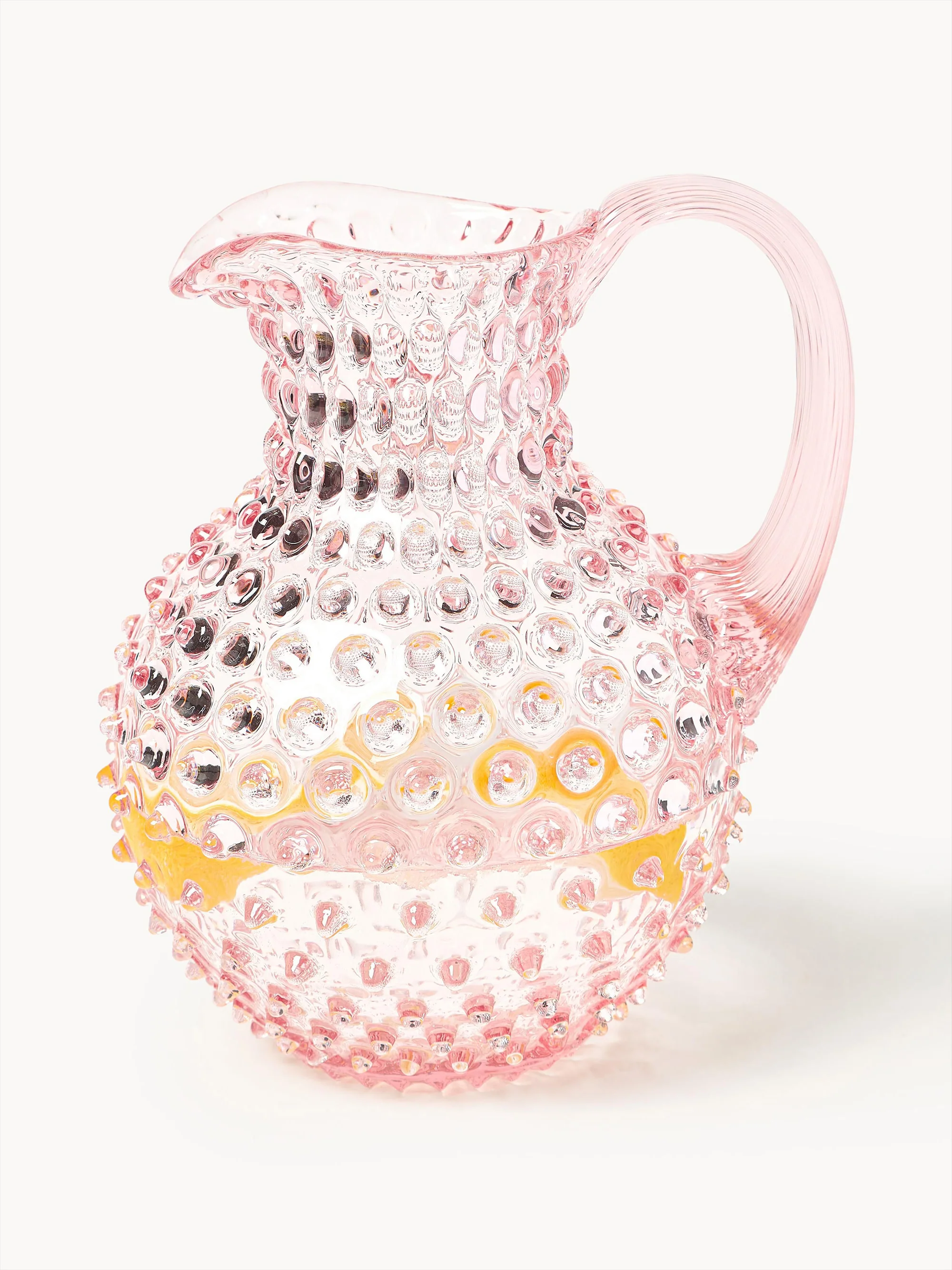 Mundgeblasener Krug Hobnail, 2 L