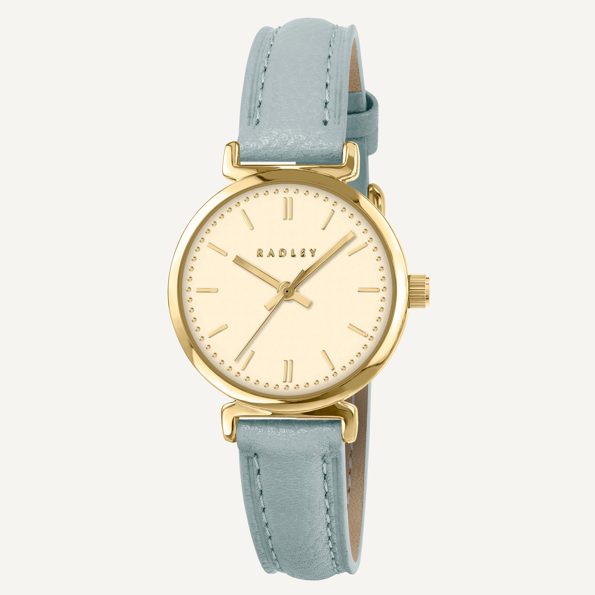 The Abbey - Mini T-Bar Leather Strap Watch