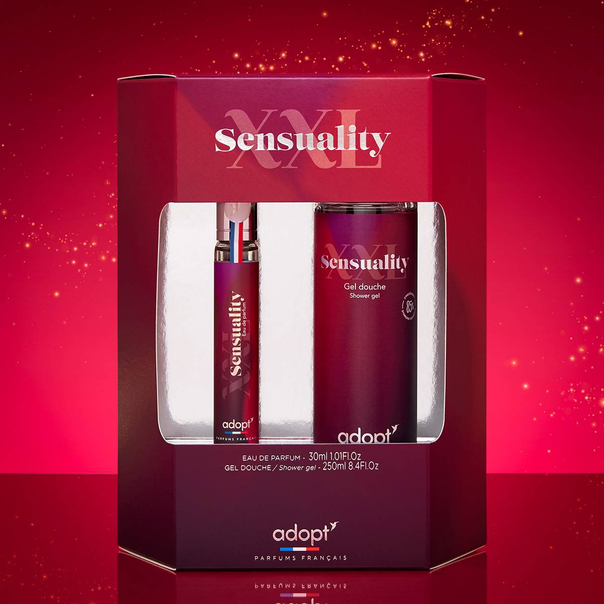 XXL SensualityCoffret eau de parfum 30 ml   gel douche 250 ml