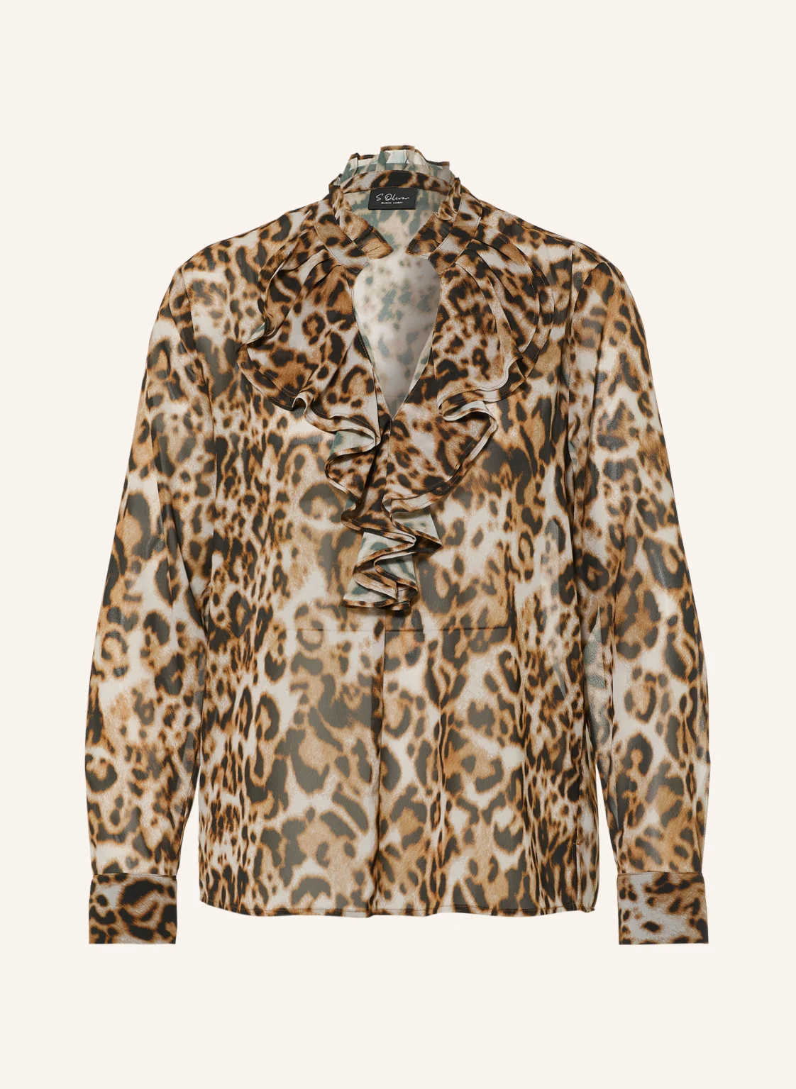 s.Oliver BLACK LABEL Blusenshirt mit Volants