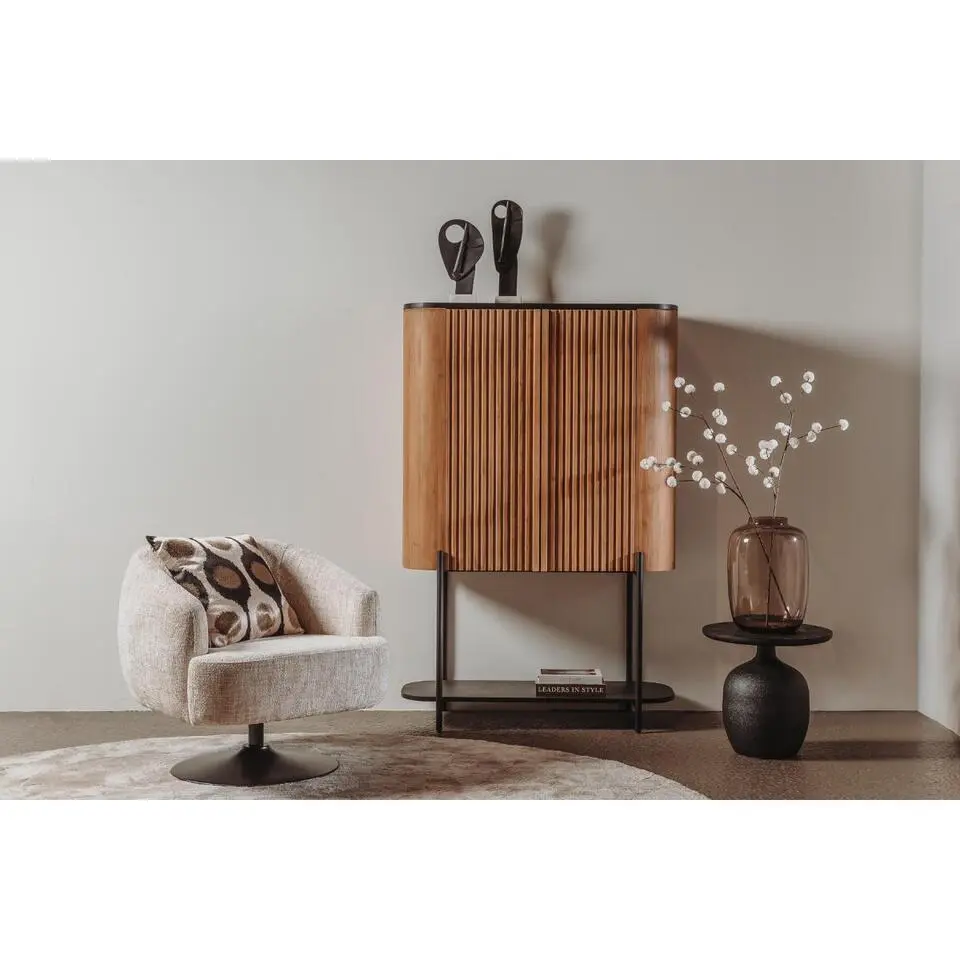 Tower Living - Vigo bijzettafel - 45 cm - zwart