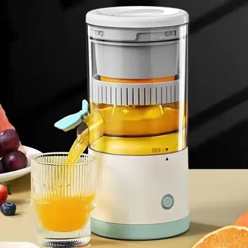 NNEOBA Portable Electric Citrus Juicer USB Rechargeable White