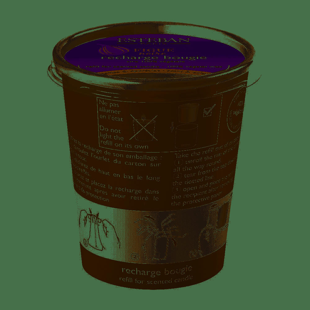 FIGUE NOIRE - Recharge pour bougie parfumée 180g