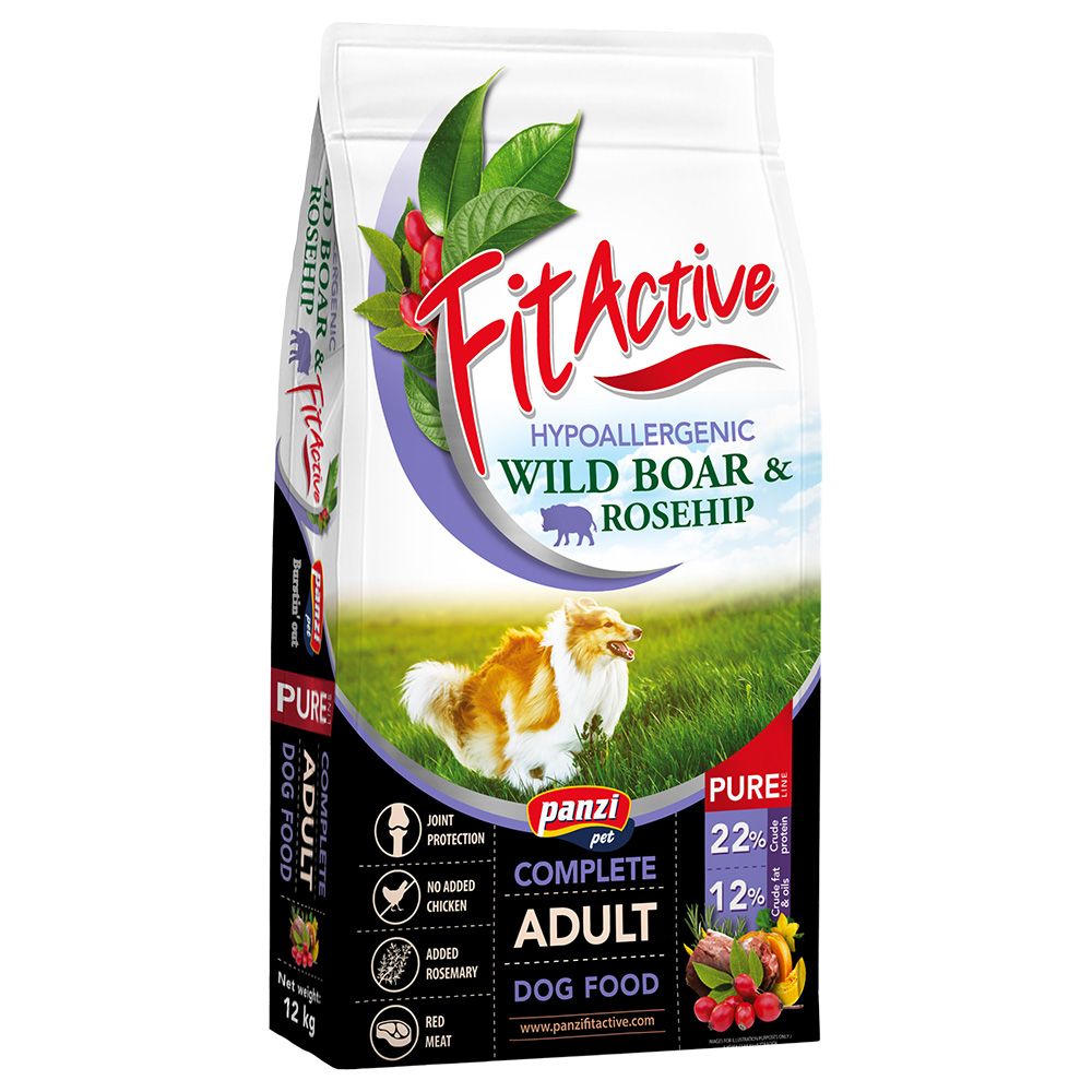 FitActive Pure Hypoallergenic Wild Boar & Rosehip