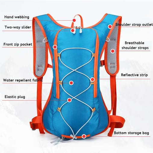 NNEOBA Waterproof Hydration Backpack