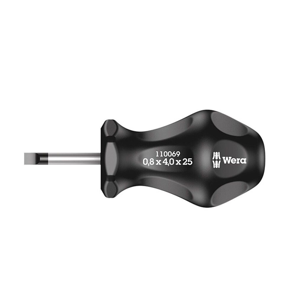 SKRUETREKKER WERA STUBBY 4,0X25MM