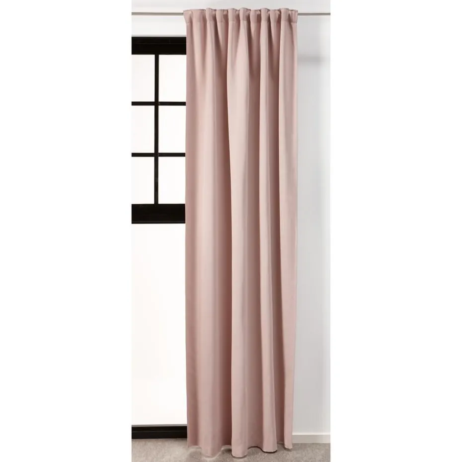 Kwantum Gordijnen | Kant En Klaar Gordijnen | Kant En Klaar Gordijn Luna  Roze