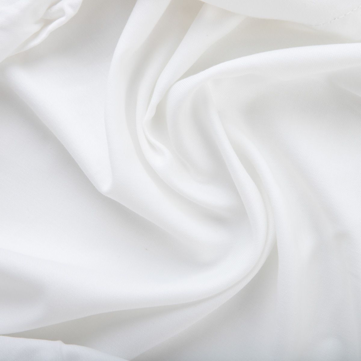 Prześcieradło DANIELLE satynowe białe 90x200 cm