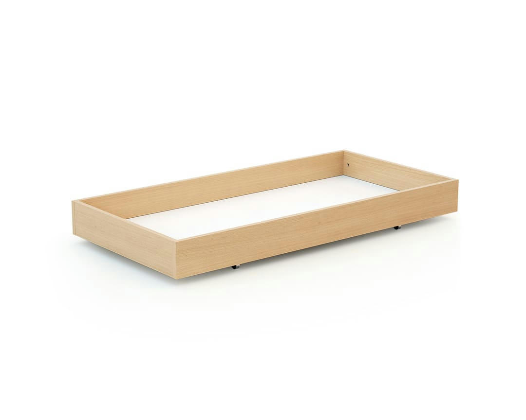 ESSENTIEL - Tiroir de lit hêtre verni