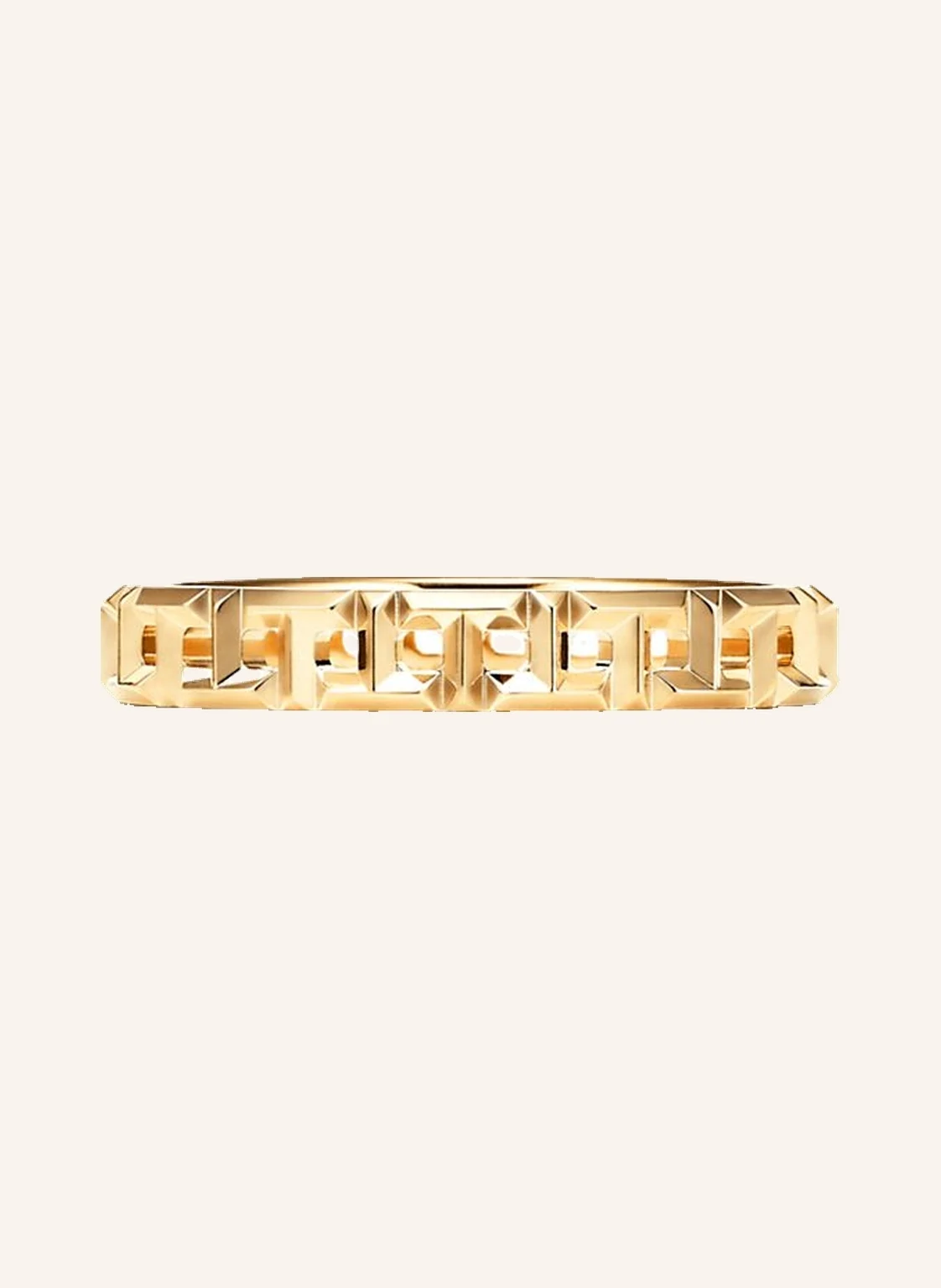 TIFFANY & Co. Ring TIFFANY T TRUE aus 18 Karat Gelbgold