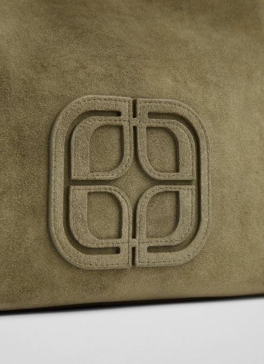 Lou Lou Leather Olive Bag