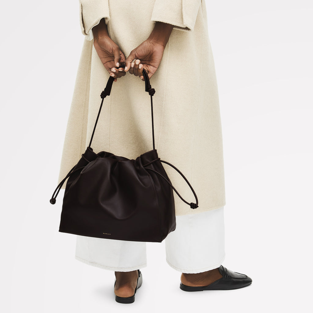 The Roxburgh - Large Drawstring Shoulder Bag