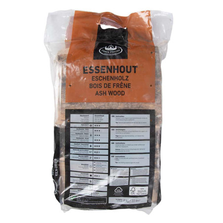 Sac de bois de chauffage de frêne 8 kg - Esschert