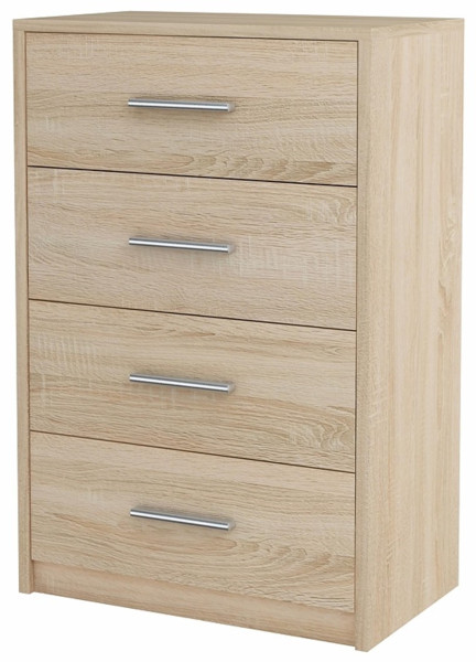 Komoda szafka BODO 60cm 4S SONOMA 4 szuflady regał