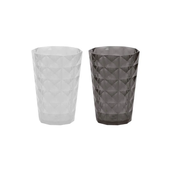 Diamond Plastic Tumbler 12cm