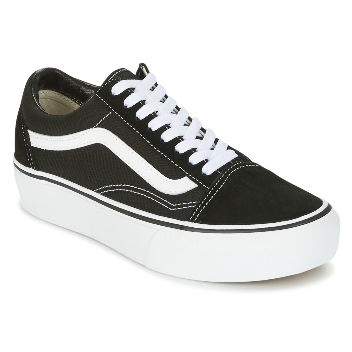 Vans - UA OLD SKOOL PLATFOR - Black / White