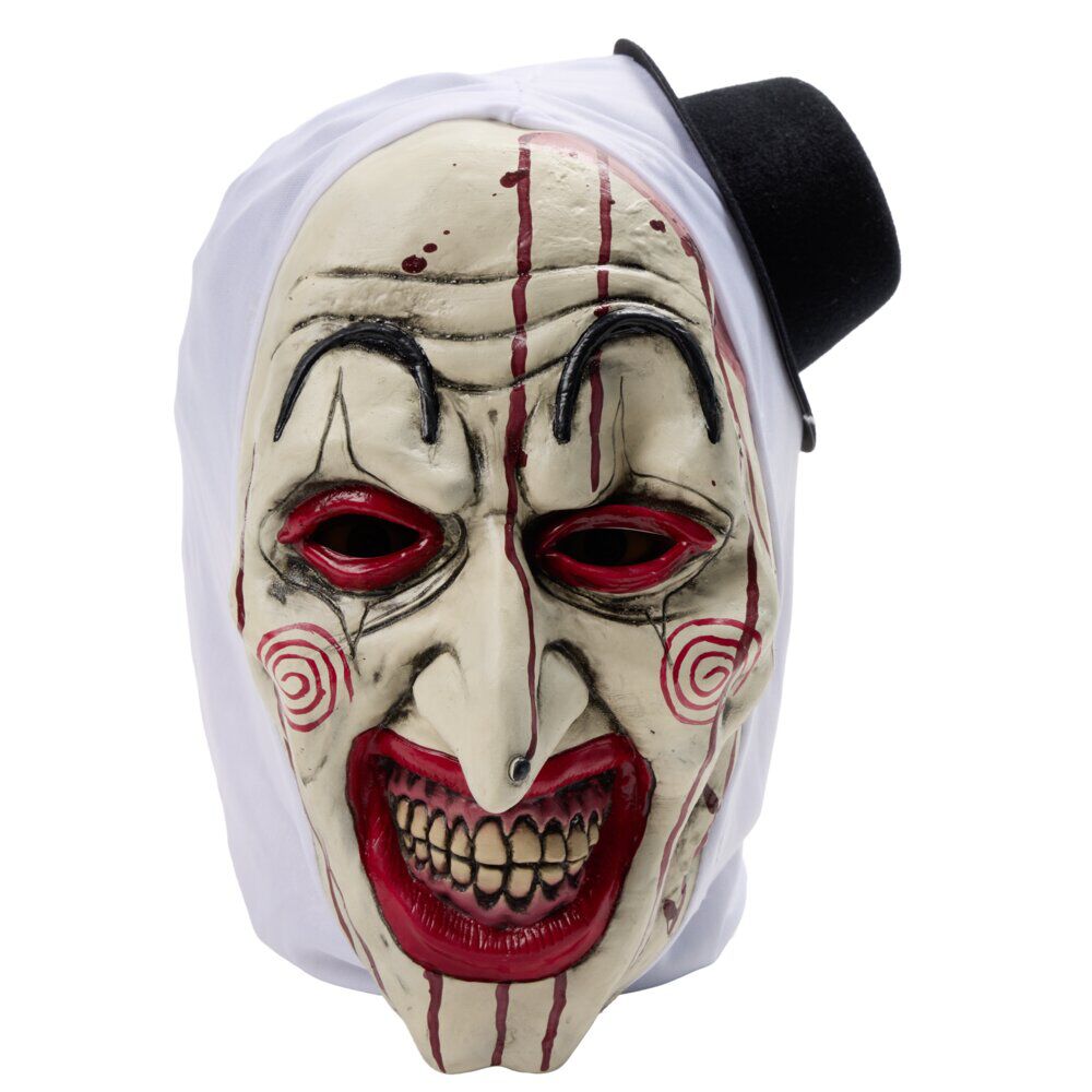 Masque terrifiant Halloween visage latex taille adulte