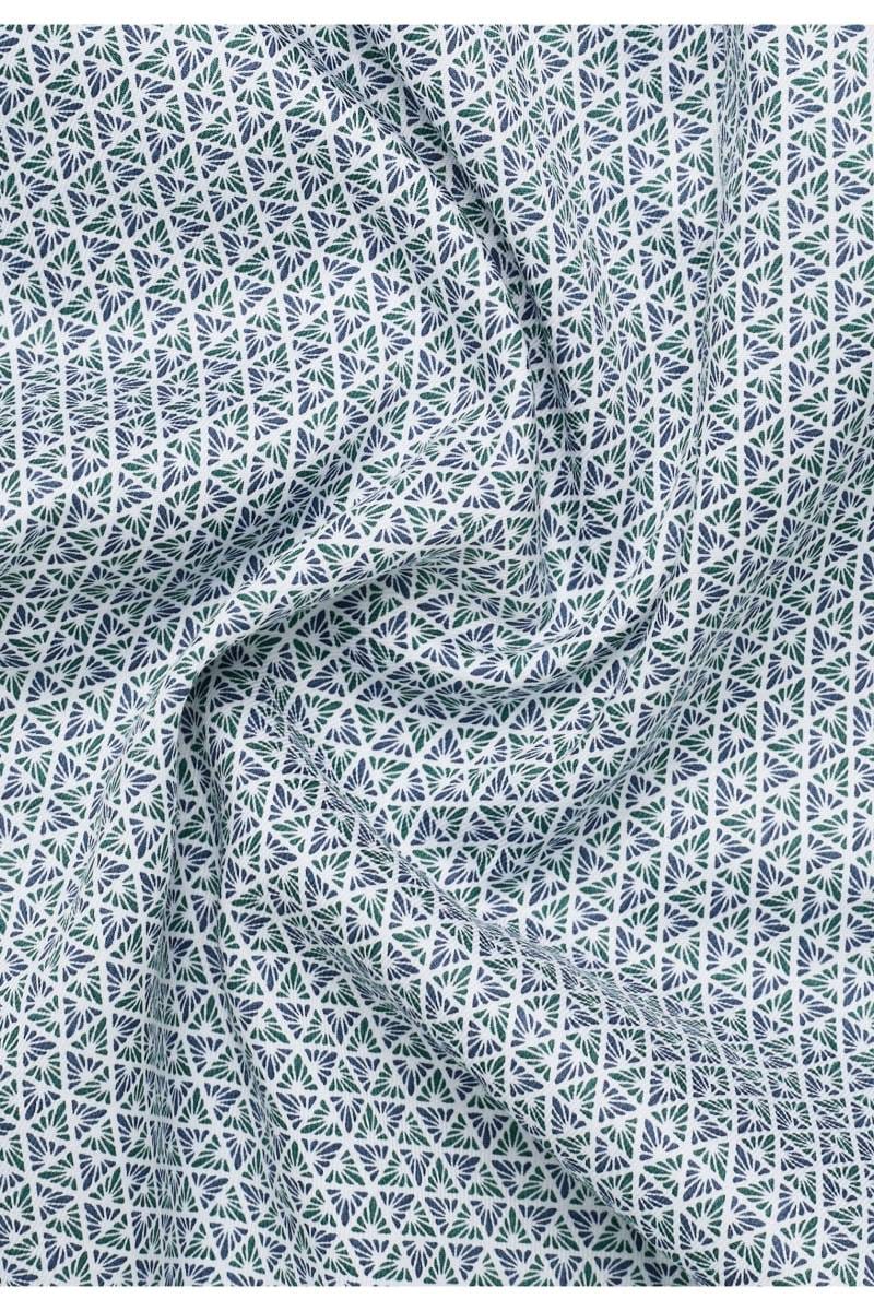 ETERNA Slim Fit Hemd grün, Bedruckt