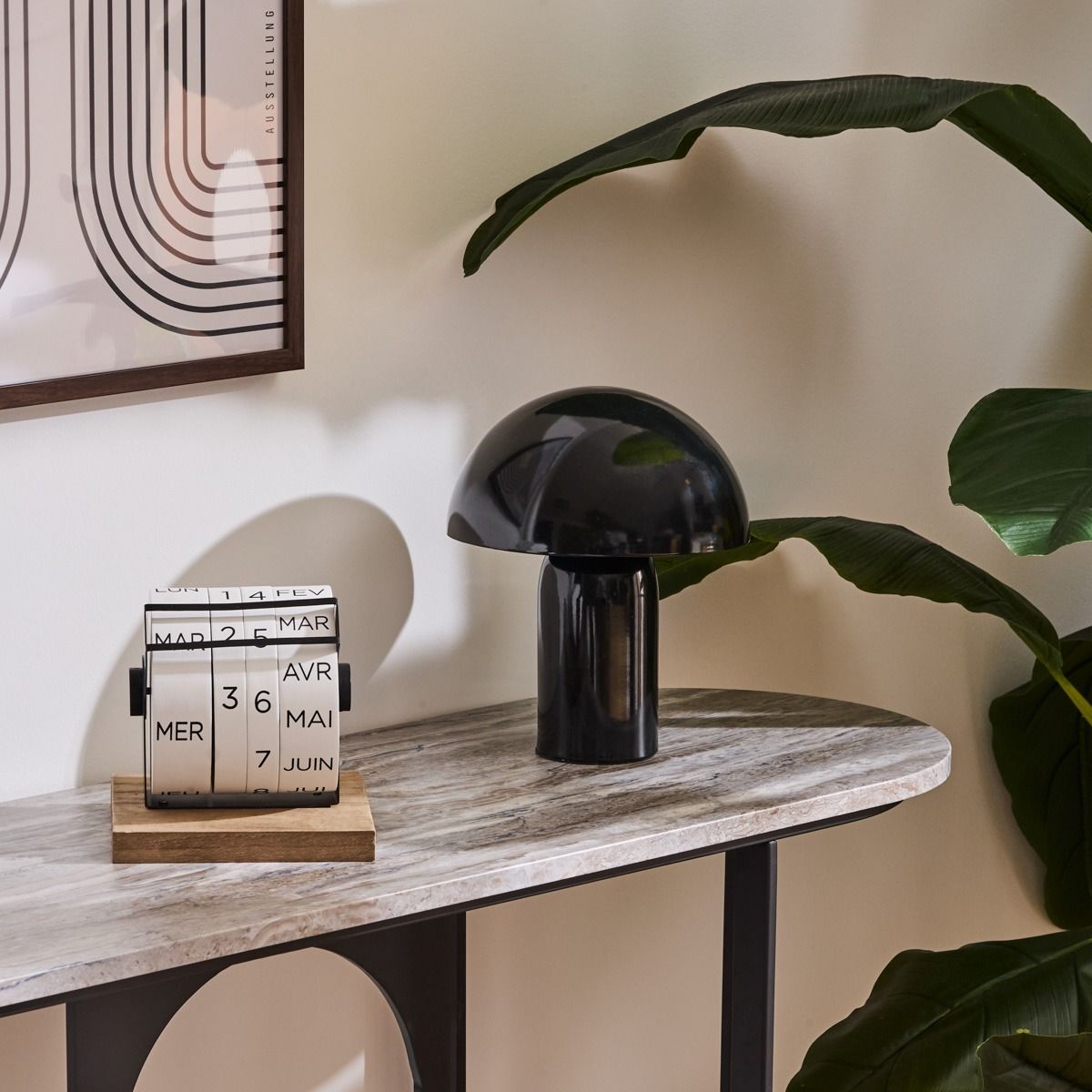 Lampa LITO czarna 20x24,5 cm