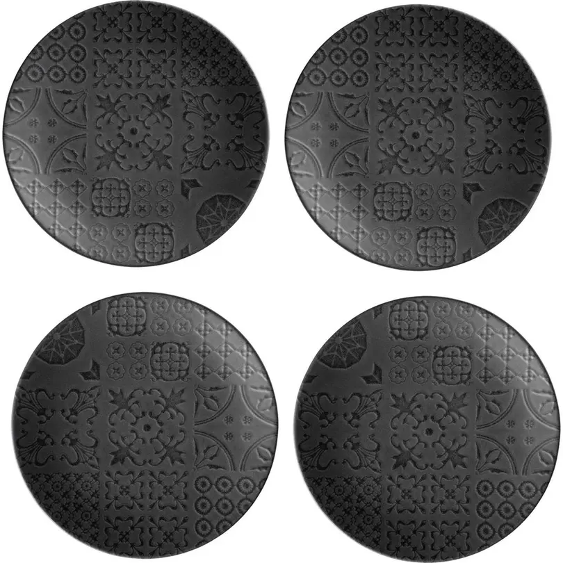 Dessertteller 4er-Set Tiles