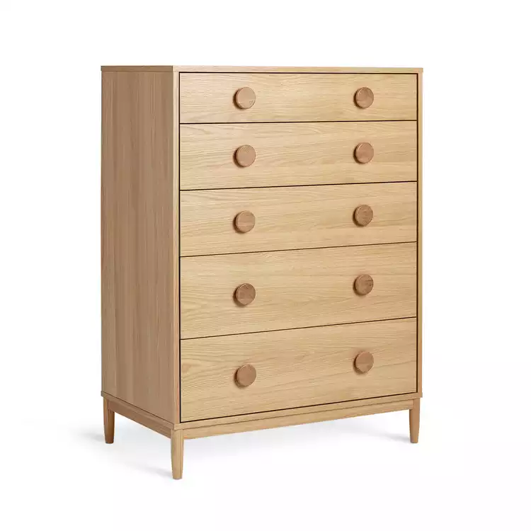 Habitat Cornelia 5 Drawer Chest - Oak