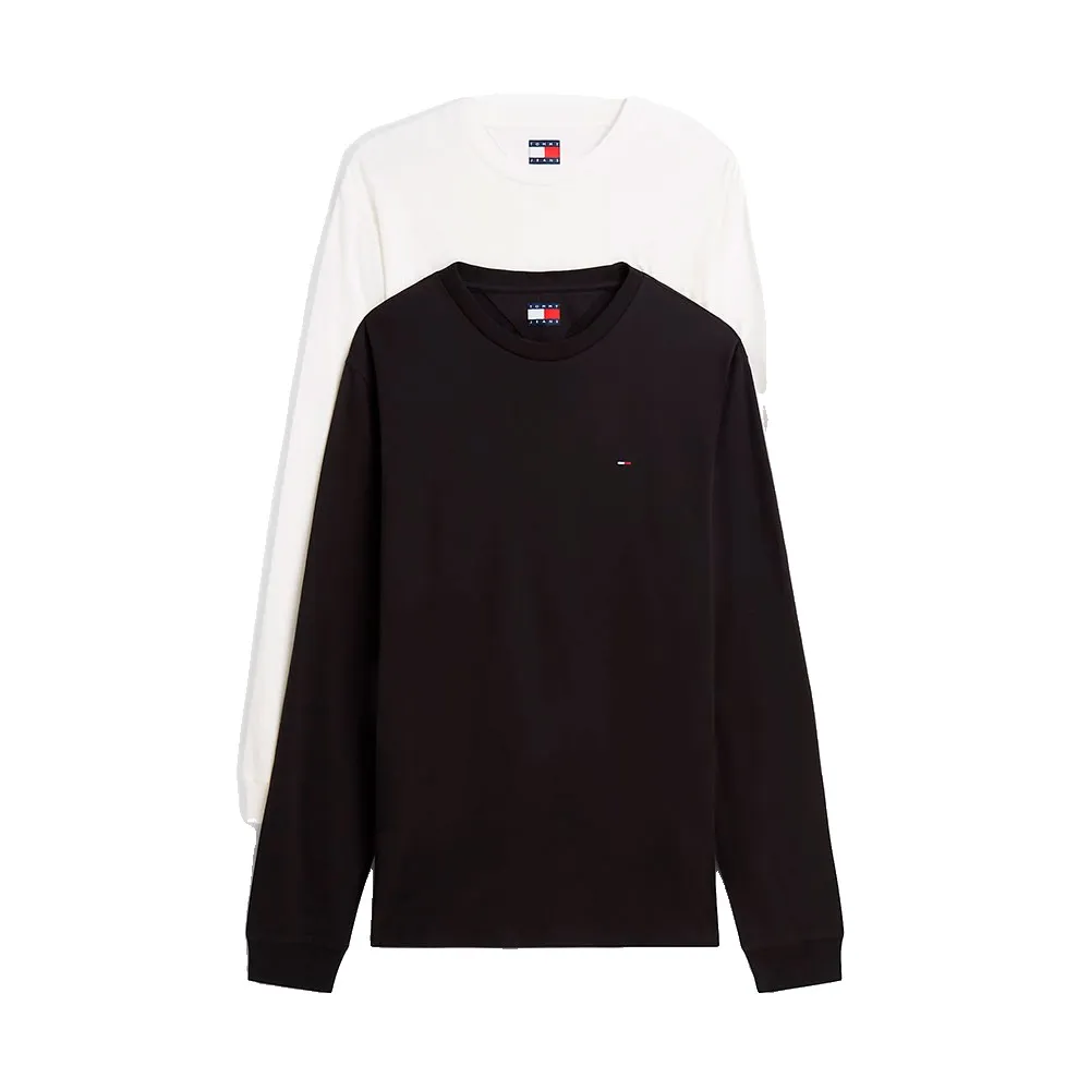 Tommy Jeans DM0DM22148 long sleeve T-shirt 2 units