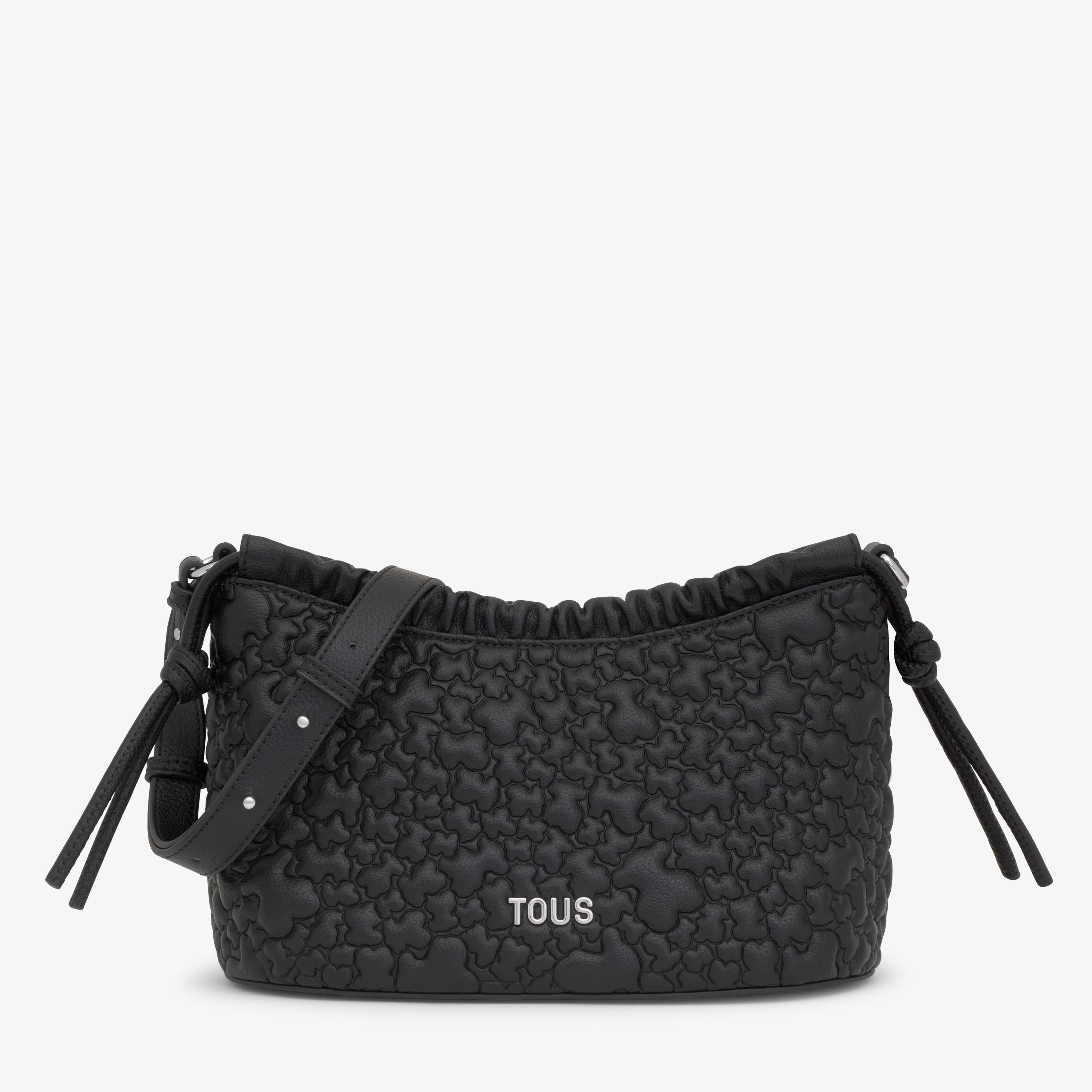 Bandolera mediana negra TOUS Puffy Bear