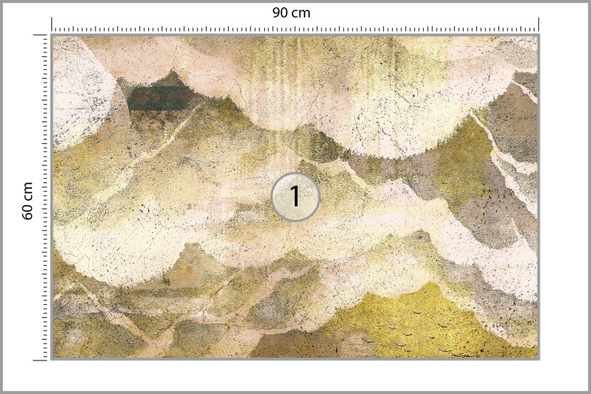 Fototapeta Do Salonu Abstrakcyjne Betonowe Tło 90x60cm