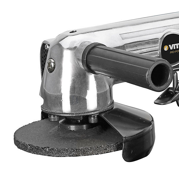 Meuleuse d'angle Pneumatique Disque 100 mm Alesage 10mm Pression 6.2 bar Air comprimé VITO