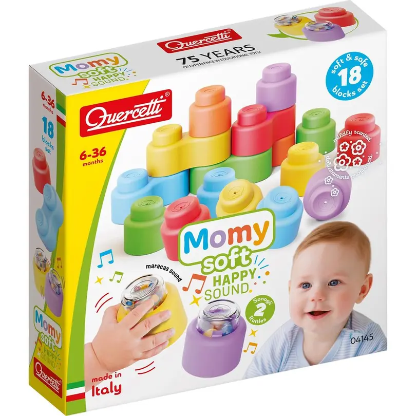 Spielset 18-teilig Momy Soft Happy Sound