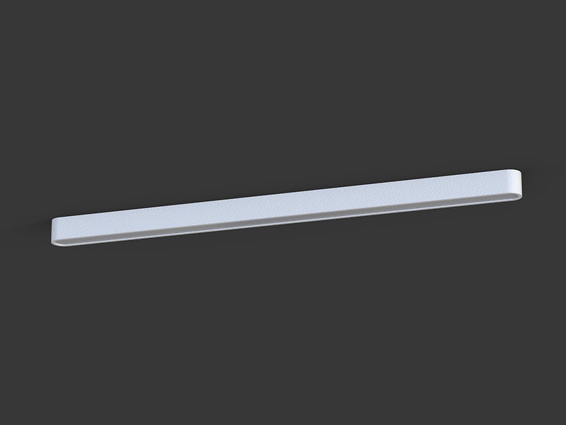 PlafonSoft LED 125 cm aluminiowy biały