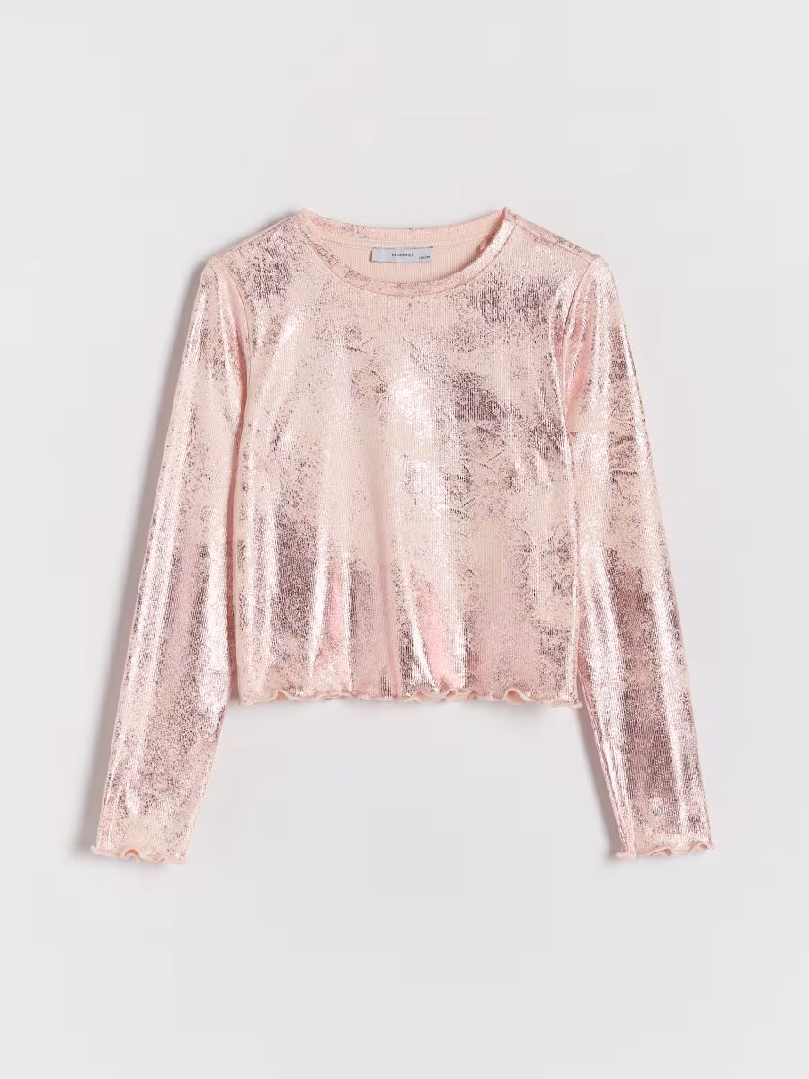 Metallic Effect T-Shirt