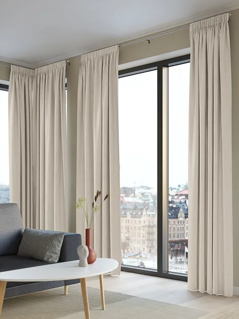 Mørklægningsgardin ALDRA 1x140x300 sand