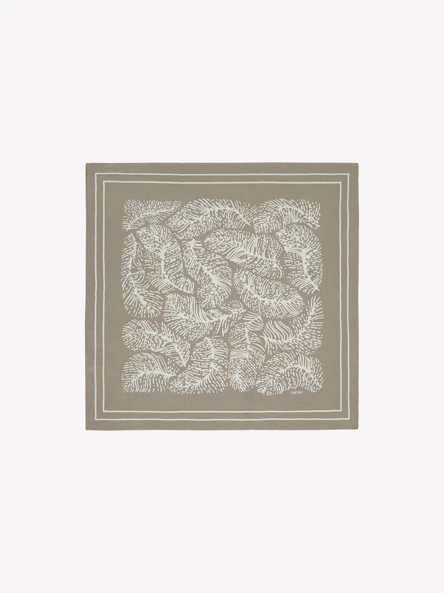 HILDE silkkihuivi - beige