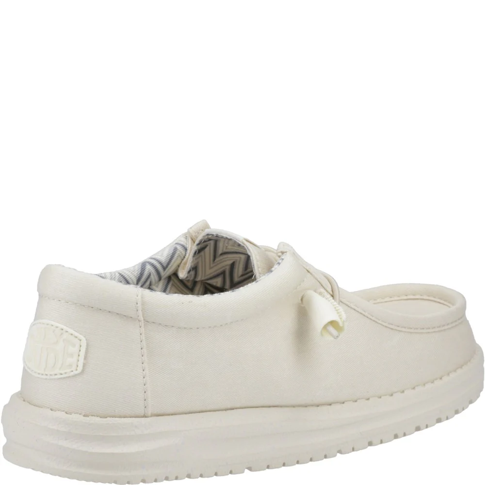 HEYDUDE Wally Stretch Canvas Slip on Shoe