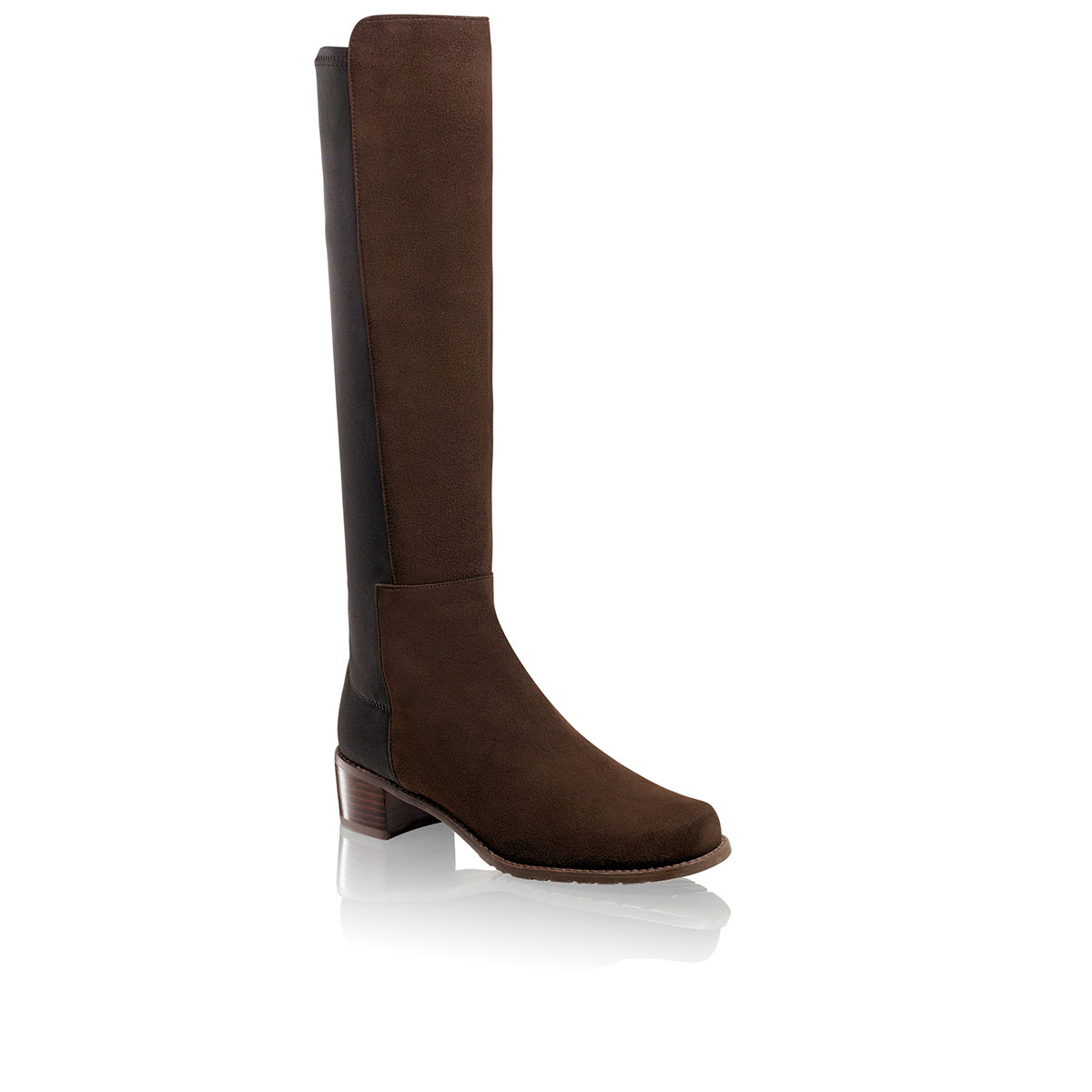 Russell & Bromley HALFNHALF Stretch Knee High Boot