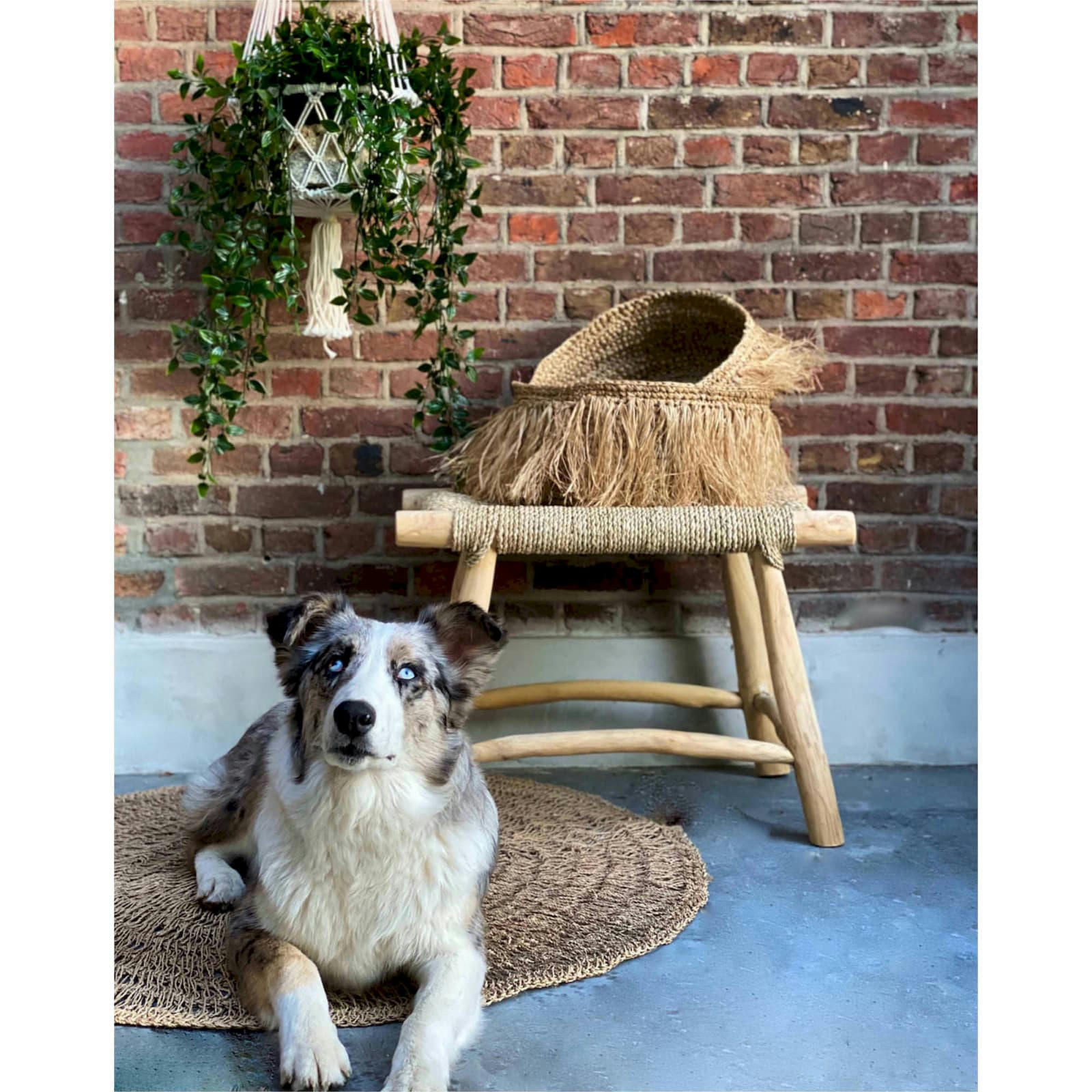 BALI BAZAR - Tabouret Bois Bois clair