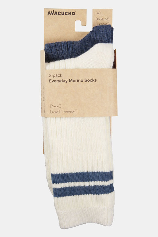 Ayacucho Everyday Merino Sok 2-Pack