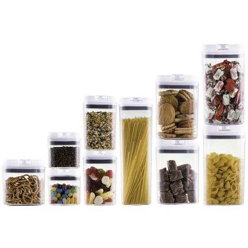 New Avanti 2 X 10Pc Air Tight Flip Top Starter Container Set 20 Piece