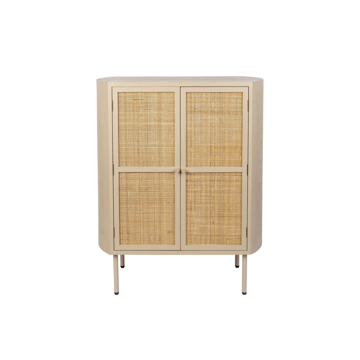 Housecraft Living Amaya Kast Laag 2 deurs Rotan - Beige