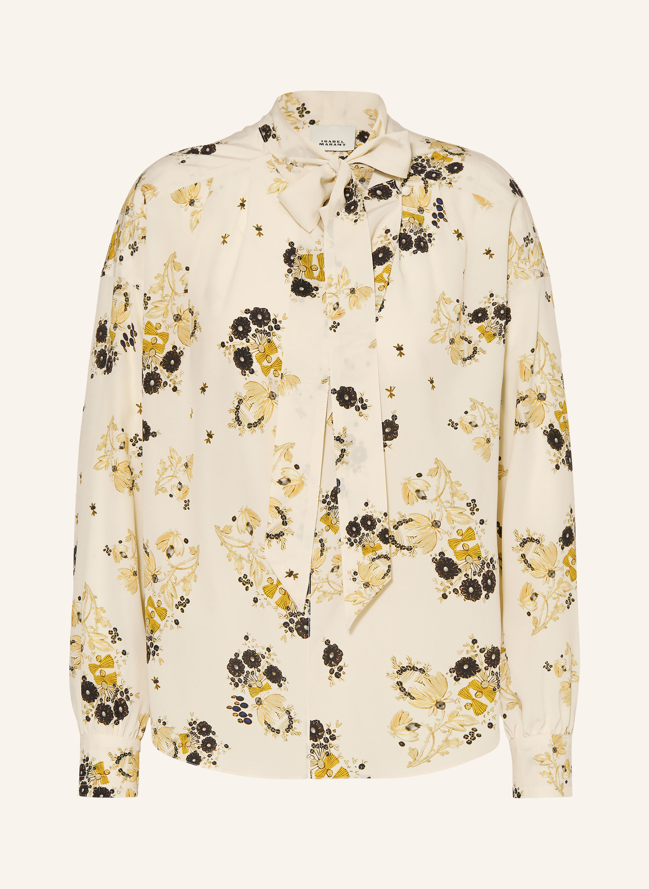 ISABEL MARANT Schluppenbluse FEDRY mit Seide