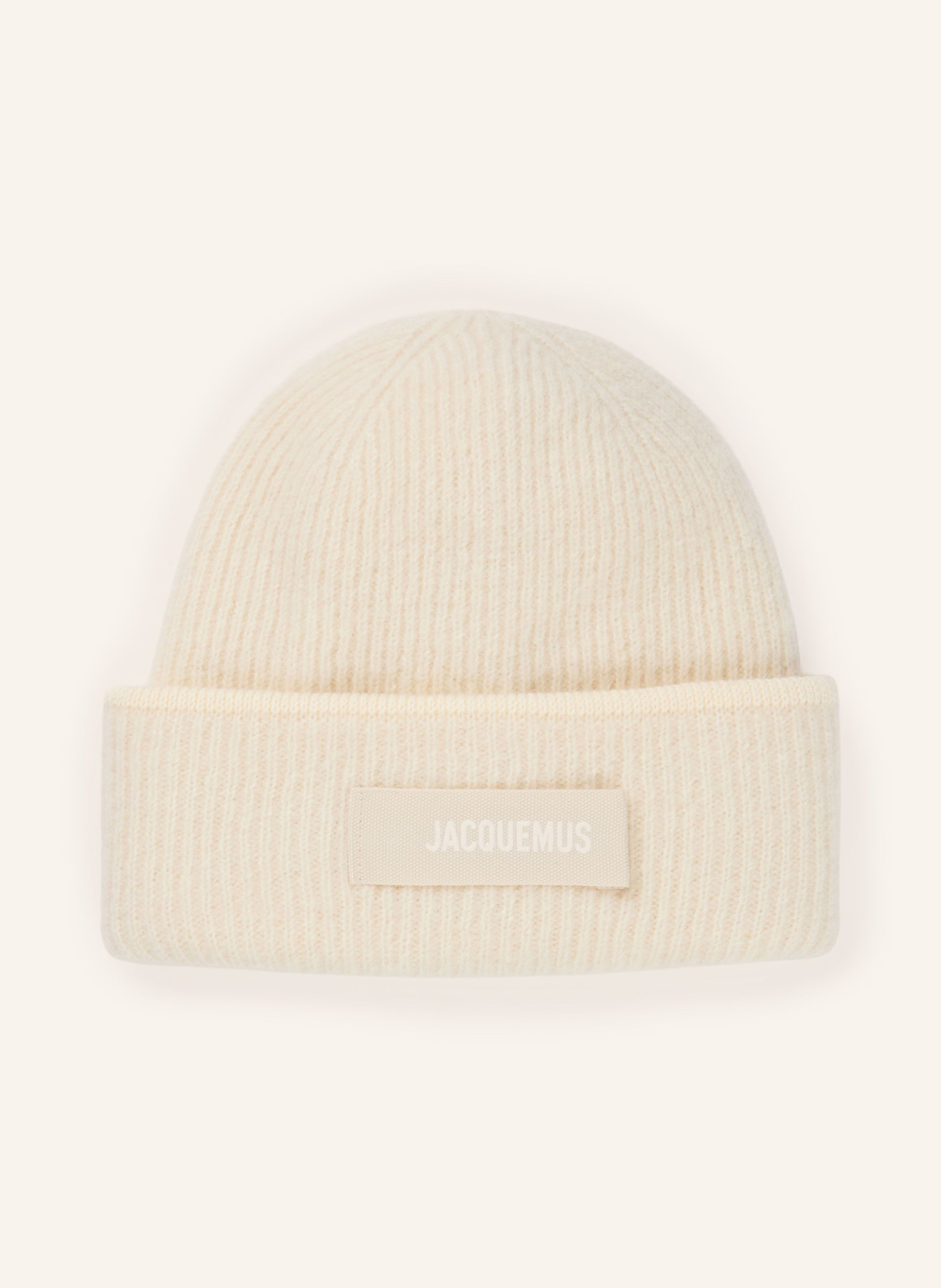 JACQUEMUS Mütze LE BONNET GROS GRAIN mit Alpaka
