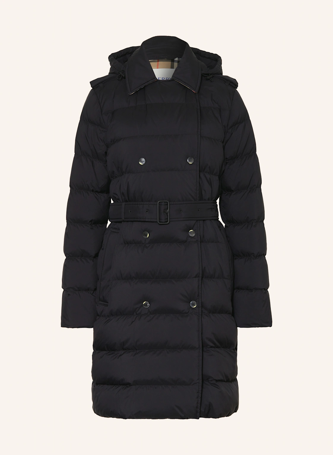 BURBERRY Daunenmantel mit abnehmbarer Kapuze