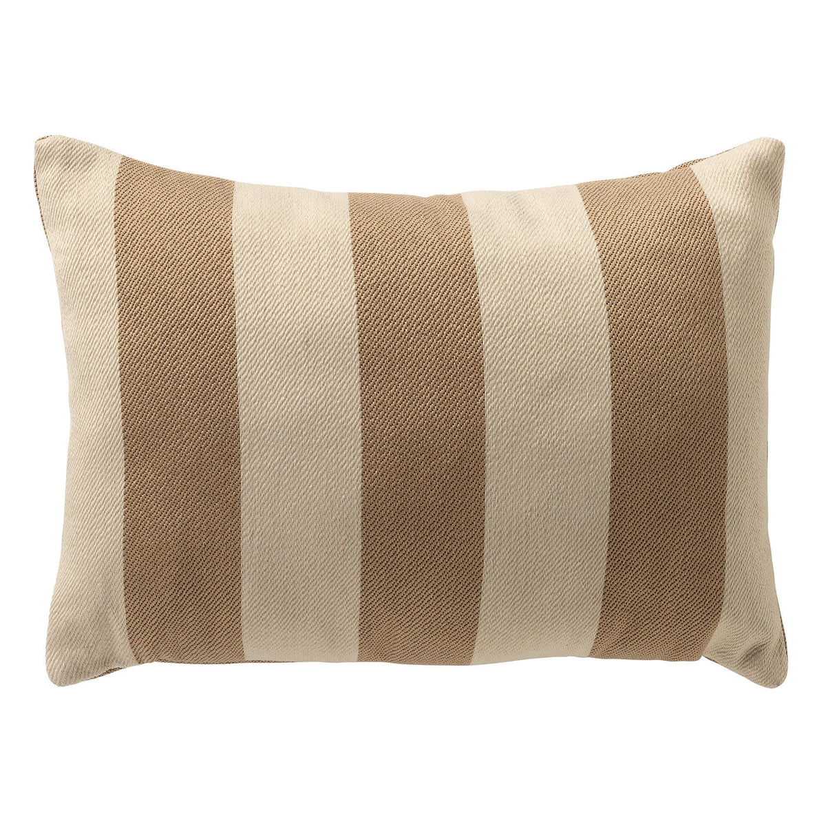 CYRUS - buitenkussen 40x60 cm - waterafstotend - gestreept - Irish Cream - beige