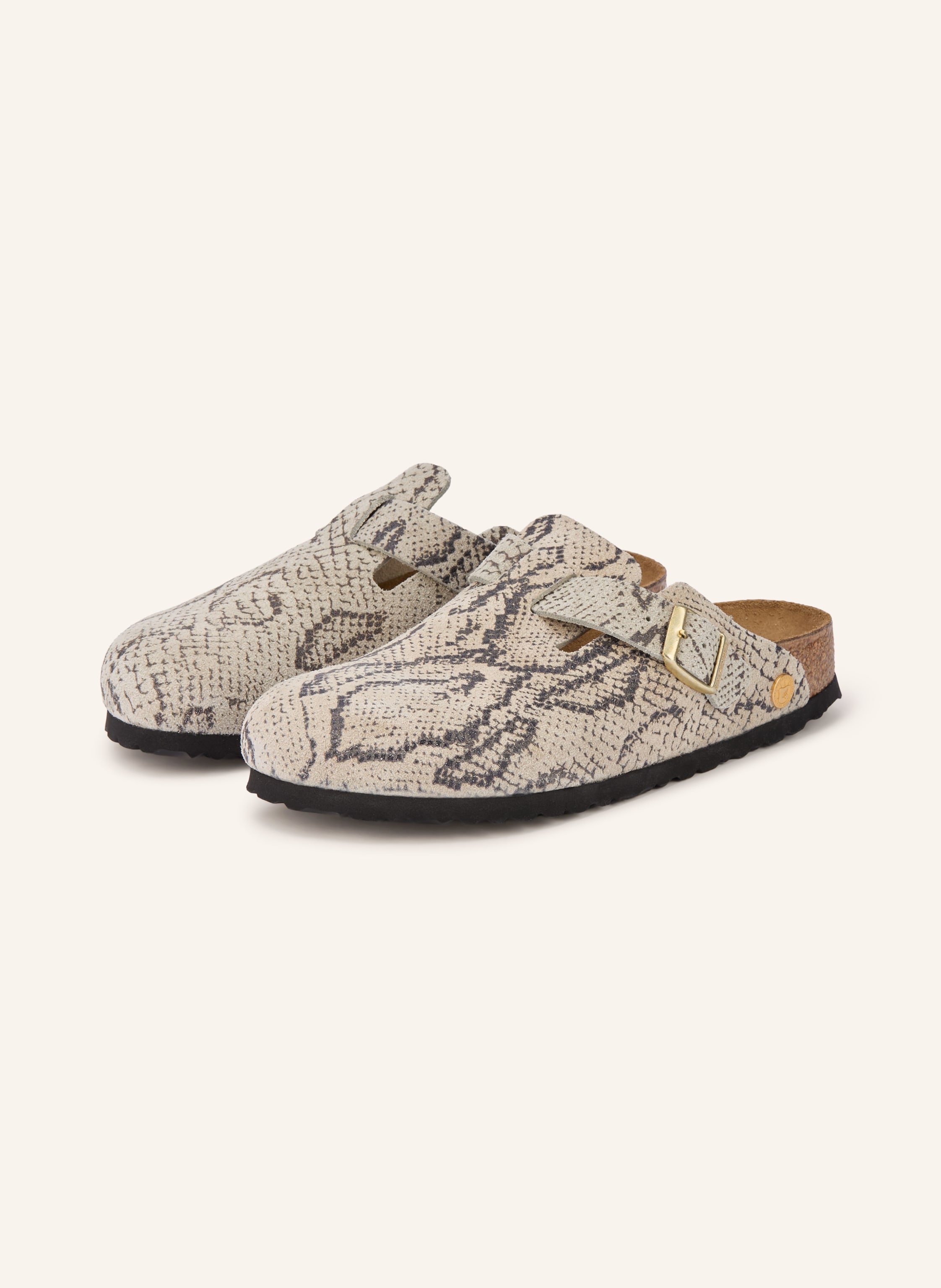 BIRKENSTOCK Pantoletten BOSTON RIVET LOGO